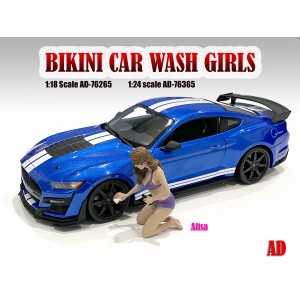 AD-76365 1:24 Bikini Car Wash Girl - Alisa